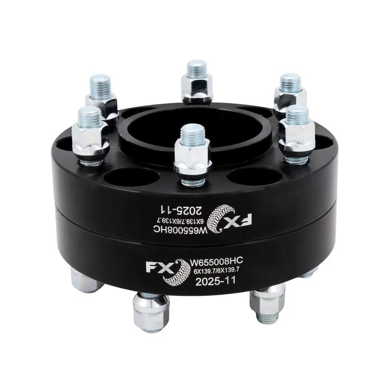 Trailfx Limited Lifetime Warranty Wheel Spacer W655008HC - Black Hub Cent Spcr 6X5.5 14X1.5 Toy
