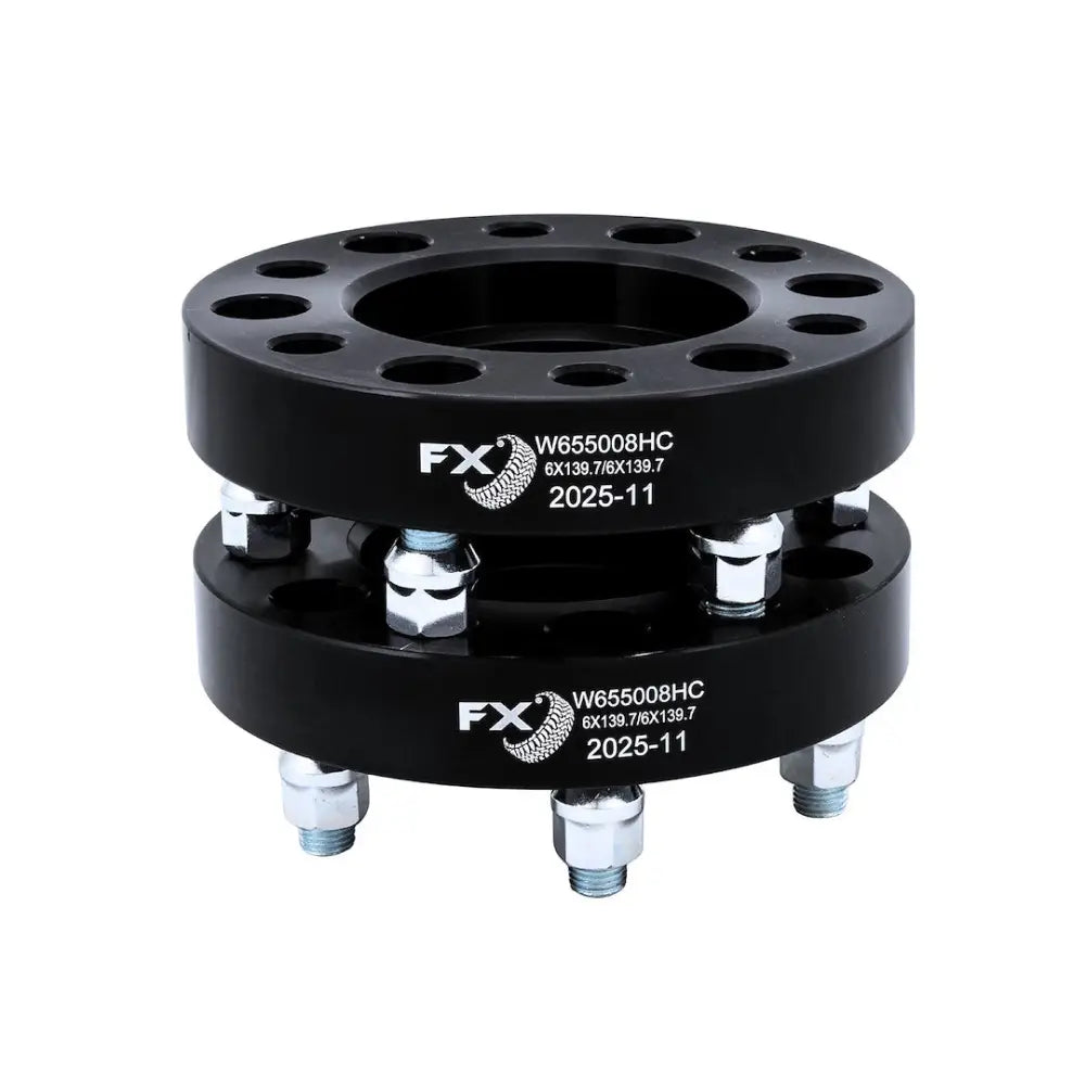 Trailfx Limited Lifetime Warranty Wheel Spacer W655008HC - Black Hub Cent Spcr 6X5.5 14X1.5 Toy