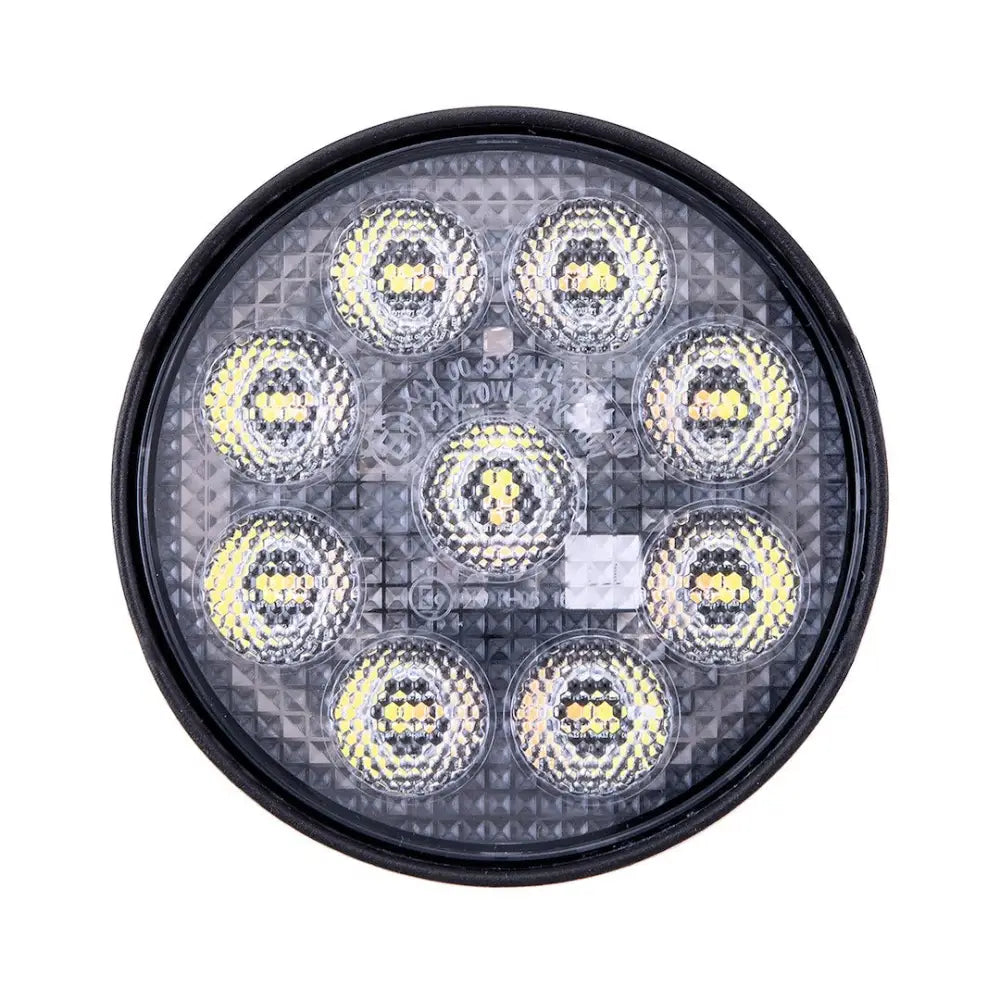 Trailfx Limited Lifetime Warranty Work Light 4Rndwlamf1 - White 4IN Rnd 9X5W FL Sgl Ambr Flsh