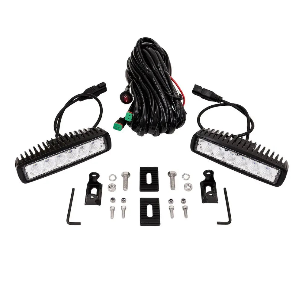 Trailfx Limited Lifetime Warranty Work Light 6Srutlf2 - 6IN Utility 6X3W Flood Pair