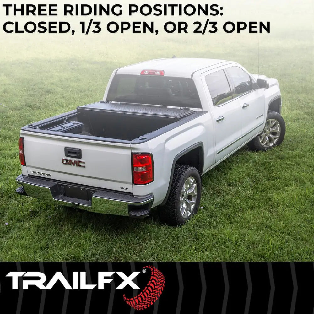 Trailfx Lockable Using Tailgate Handle Lock Tonneau Cover TFX1534 - Standard BI-Fold COL CAN