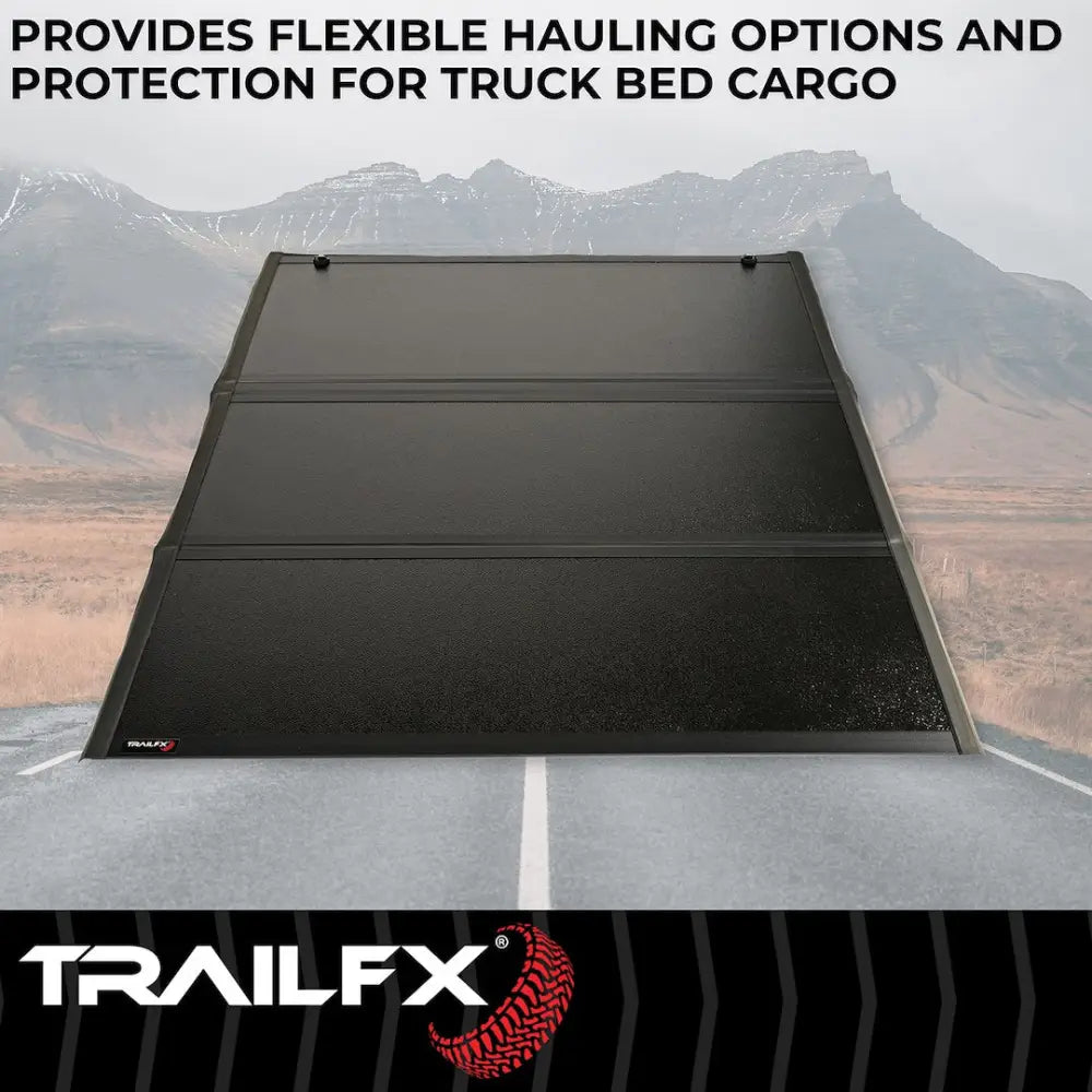 Trailfx Lockable Using Tailgate Handle Lock Tonneau Cover TFX5530 - Standard BI-Fold Tacoma