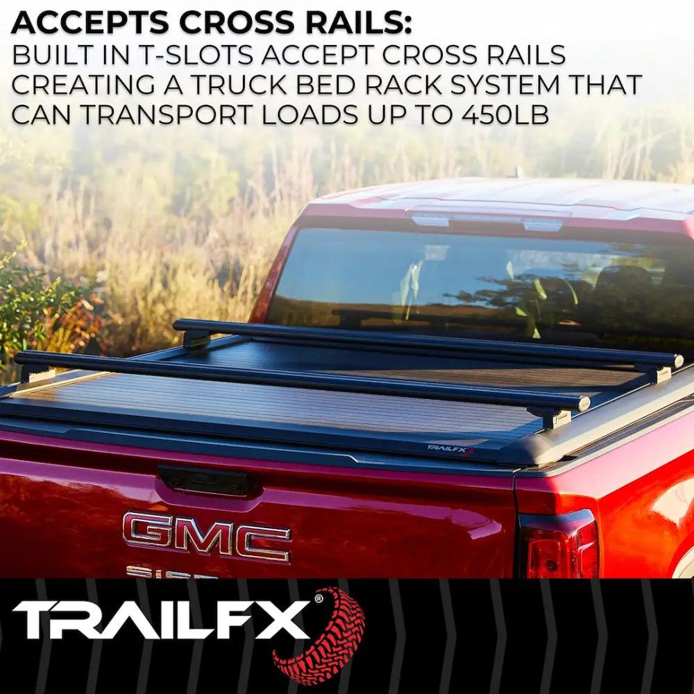 Trailfx Drilling Required Tonneau Cover TFX6007 - Retractable Hard Tundra 5.5