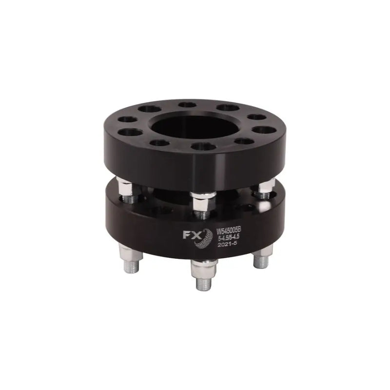 Trailfx Limited Lifetime Warranty Wheel Spacer W545005HC - Black Hub Cent Whl Spcr 5X4.5 Jeep
