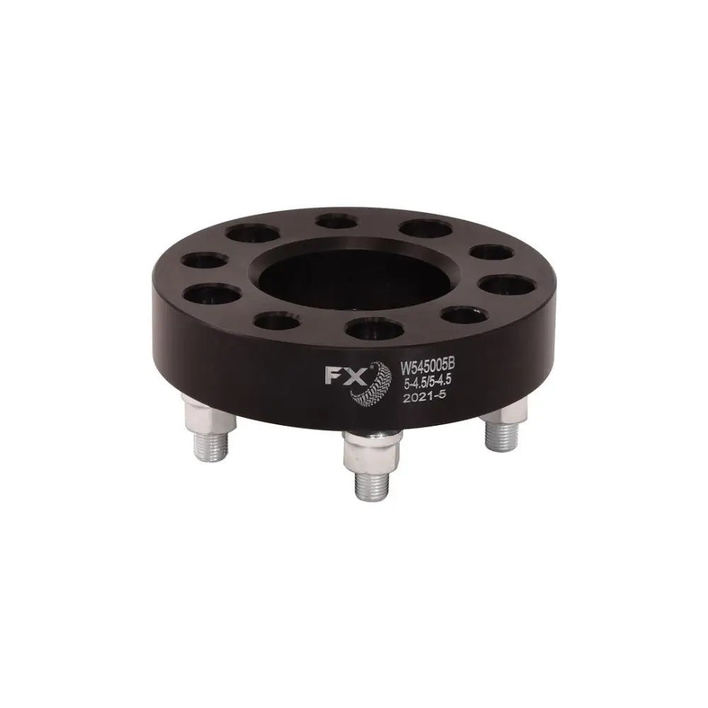 Trailfx Limited Lifetime Warranty Wheel Spacer W545005HC - Black Hub Cent Whl Spcr 5X4.5 Jeep
