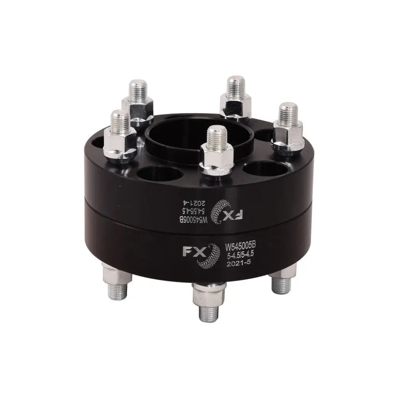 Trailfx Limited Lifetime Warranty Wheel Spacer W545005HC - Black Hub Cent Whl Spcr 5X4.5 Jeep