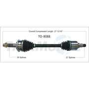 TO-8088 CV Axle Shaft