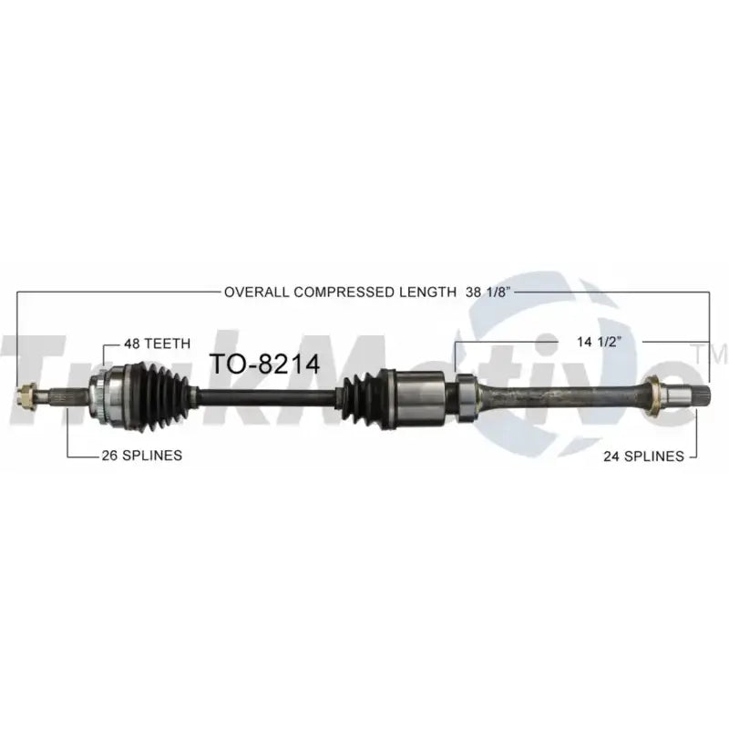 TO-8214 CV Axle Shaft