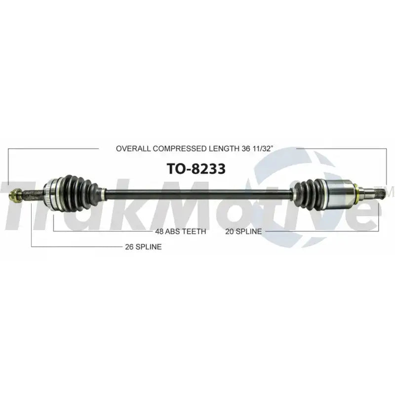 TO-8233 CV Axle Shaft