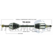 TO-8234 CV Axle Shaft