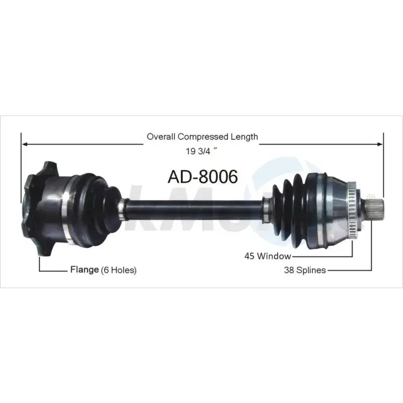 AD-8006 CV Axle Shaft