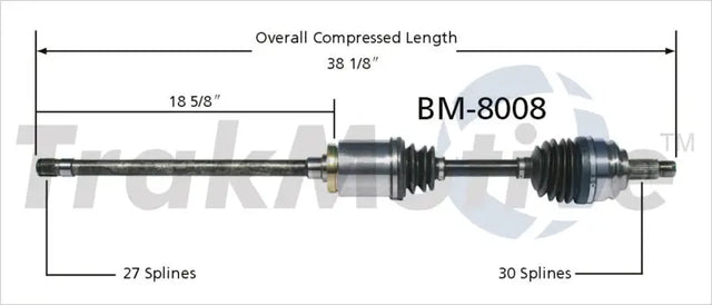 BM-8008 CV Axle Shaft