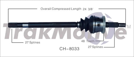 CH-8033 CV Axle Shaft