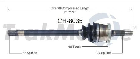 CH-8035 CV Axle Shaft