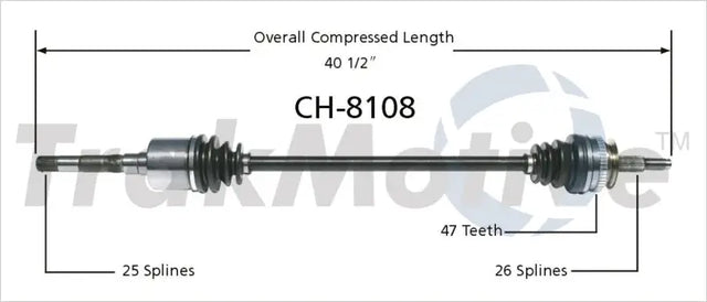 CH-8108 CV Axle Shaft