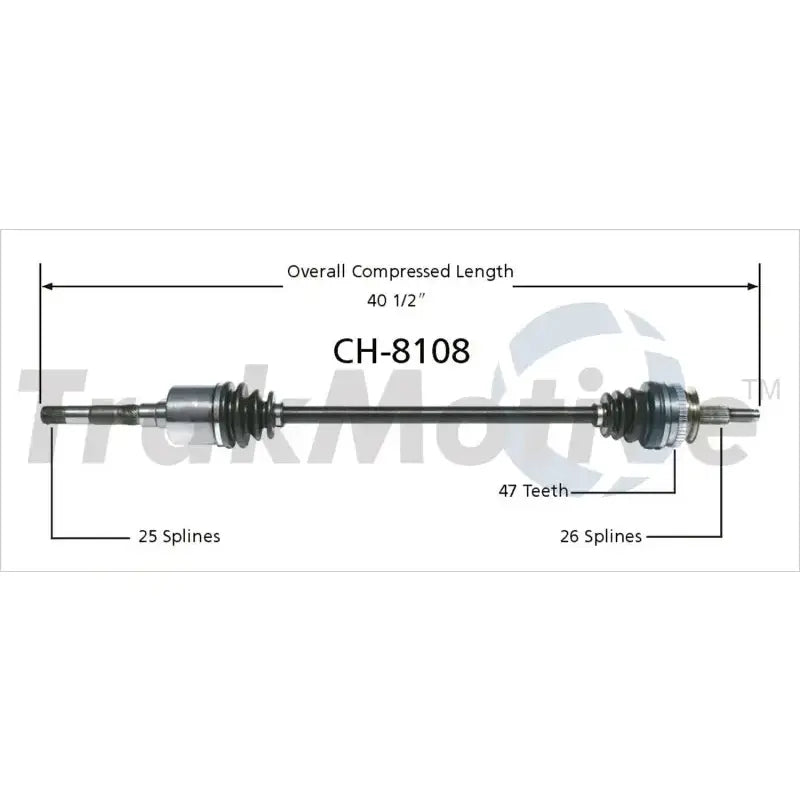 CH-8108 CV Axle Shaft