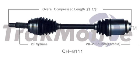 CH-8111 CV Axle Shaft by Trakmotive