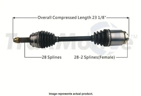 Trakmotive CH-8279 New Cv Axle 