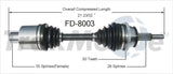 FD-8003 CV Axle Shaft