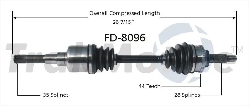 FD-8096 CV Axle Shaft