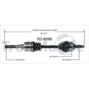 FD-8096 CV Axle Shaft