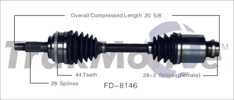 FD-8146 CV Axle Shaft