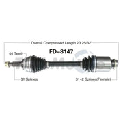 FD-8147 CV Axle Shaft