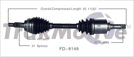 FD-8148 CV Axle Shaft