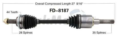 FD-8187 CV Axle Shaft