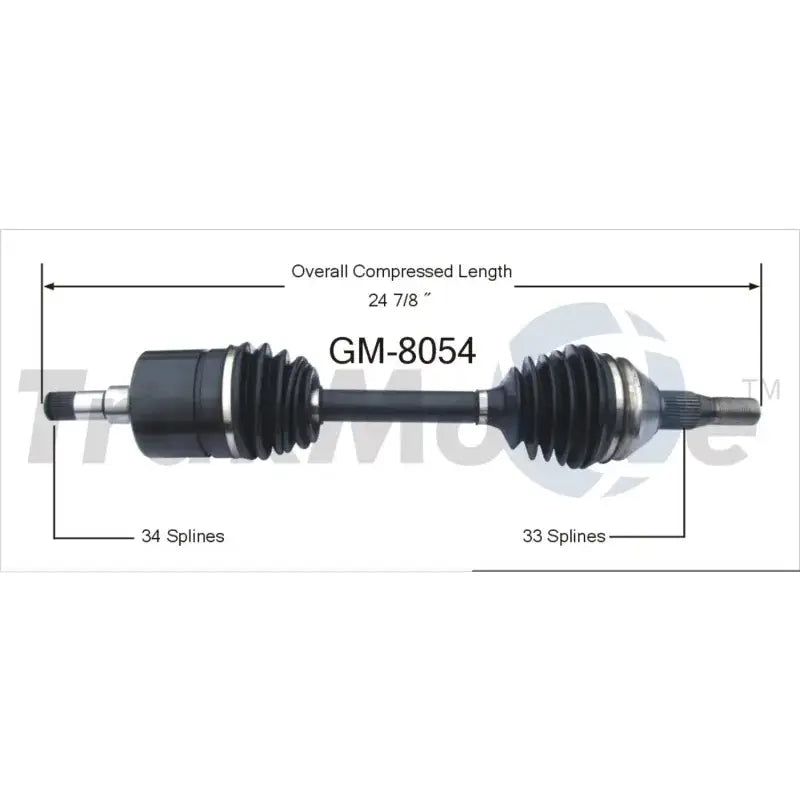 GM-8054 CV Axle Shaft