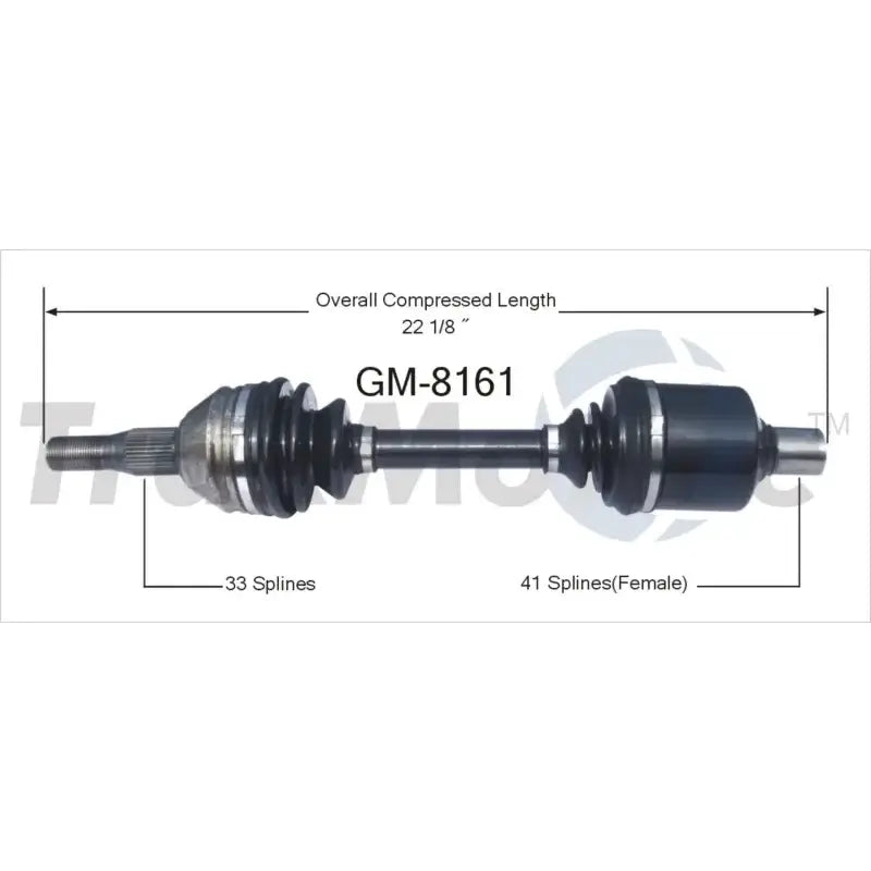 GM-8161 CV Axle Shaft