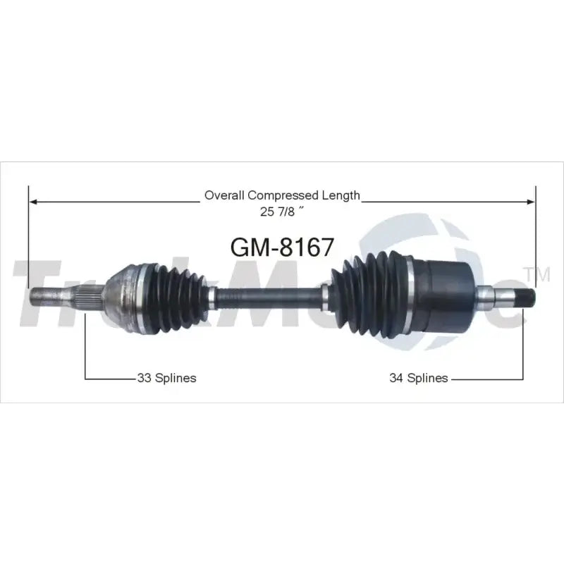 GM-8167 CV Axle Shaft