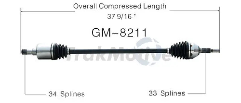 GM-8211 CV Axle Shaft