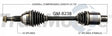 GM-8238 CV Axle Shaft
