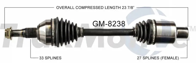 GM-8238 CV Axle Shaft