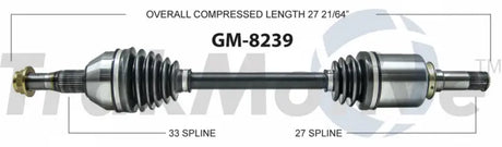 GM-8239 CV Axle Shaft