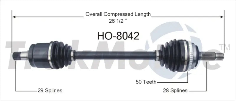 HO-8042 CV Axle Shaft