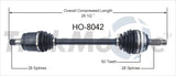 HO-8042 CV Axle Shaft