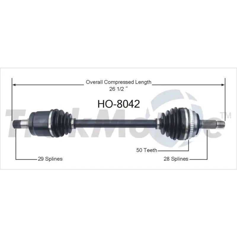 HO-8042 CV Axle Shaft