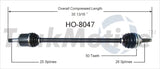 HO-8047 CV Axle Shaft