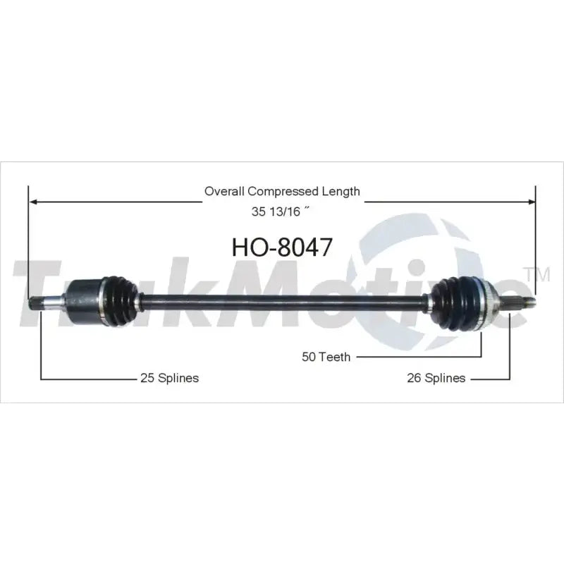 HO-8047 CV Axle Shaft
