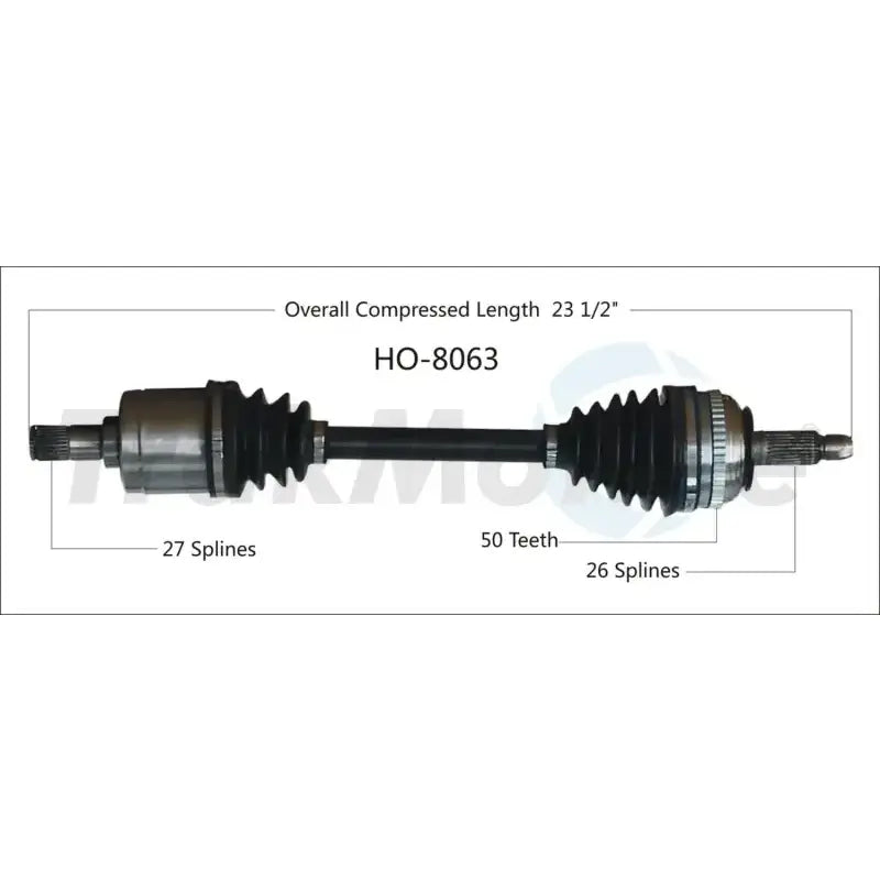 HO-8063 CV Axle Shaft