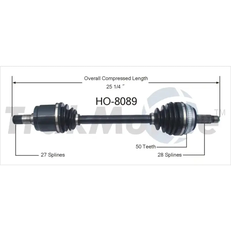 HO-8089 CV Axle Shaft