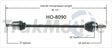 HO-8090 CV Axle Shaft