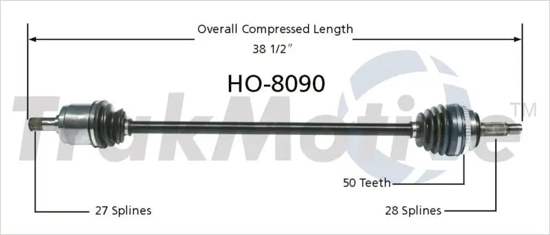 HO-8090 CV Axle Shaft