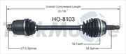 HO-8103 CV Axle Shaft
