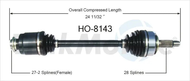 HO-8143 CV Axle Shaft