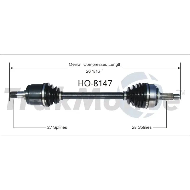 HO-8147 CV Axle Shaft