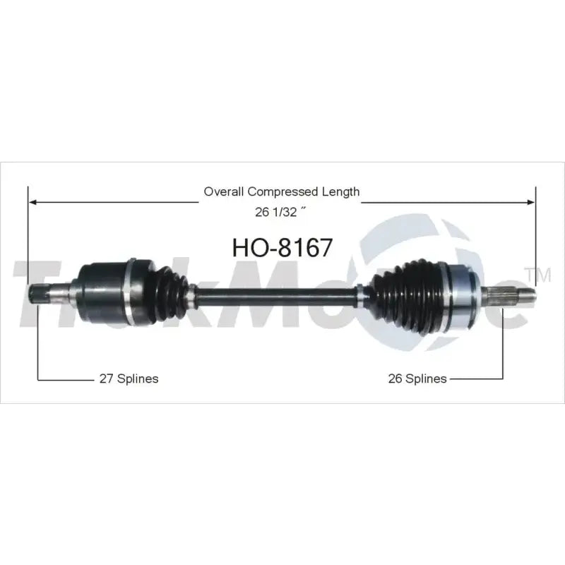 HO-8167 CV Axle Shaft