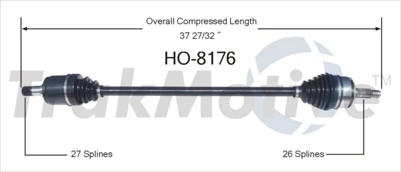 HO-8176 CV Axle Shaft
